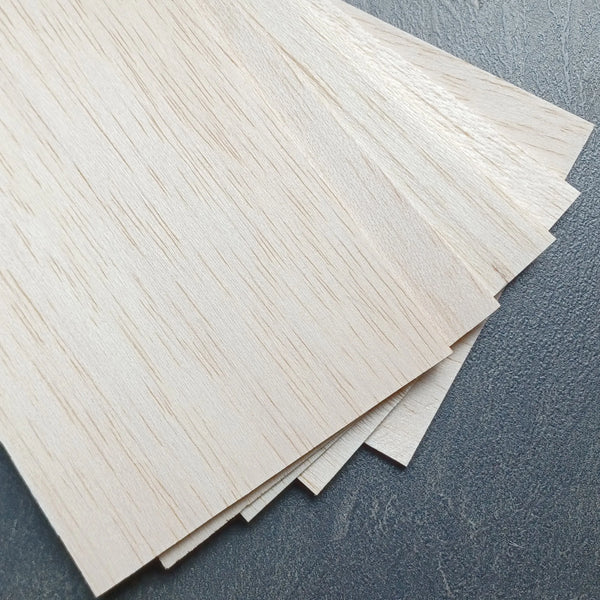 Scenery en Zo Balsa Planken