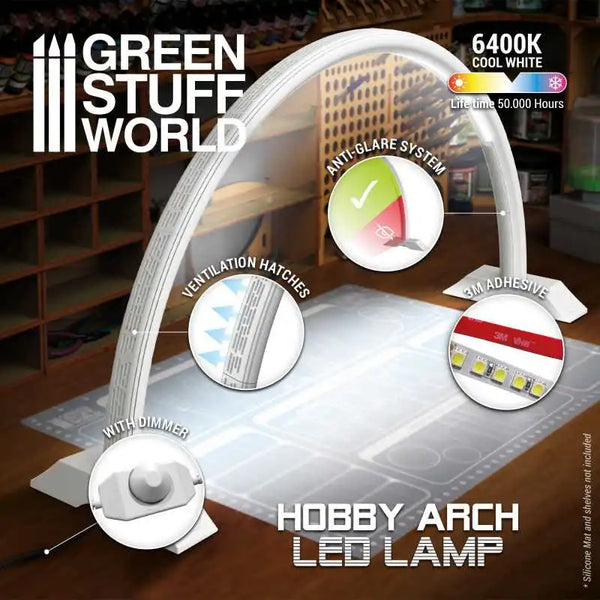 Arch Hobby Led Lamp Faded White 11061