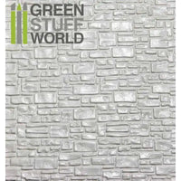 ABS Plasticard - SMOOTH ROCK WALL Textured Sheet - A4 1108