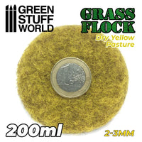 Static Grass 2-3mm DRY YELLOW PASTURE 200 ml 11141