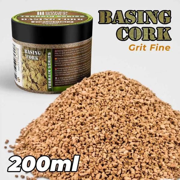 Kurk Basing Cork Grit - Fine - 200ml 11172