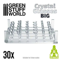 Crystal Glasses 30 x - Big Cups - Large Glasses 11217
