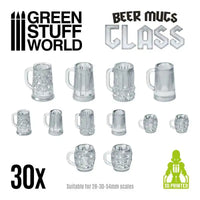 Beer Mugs - Glass 30x 11219