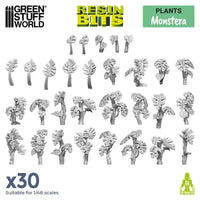 3D printed set - Monstera Plant 11611