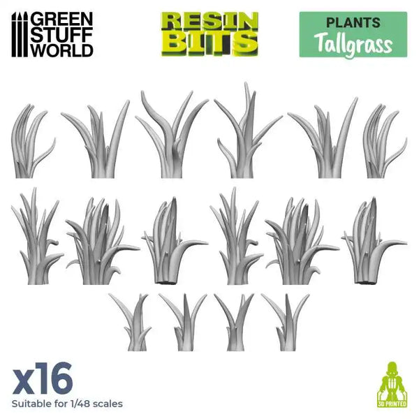 TALL GRASS 16x - 3D printed set 11623