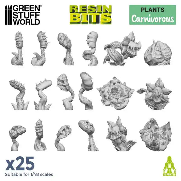 3D printed set - Carnivorous Plants 11624