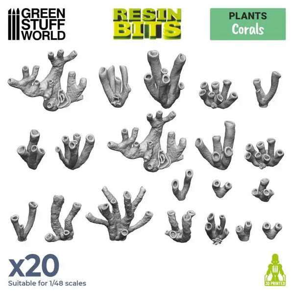 Corals Corals 20x - 3D printed set 11628