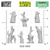 3D-gedrucktes Set – Totholz-Pinsel 11630