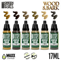 GSW Paint Set - WOOD n BARK 11745