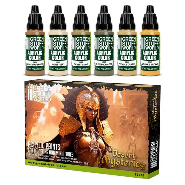 GSW Paint Set - Desert Mysteries 12063