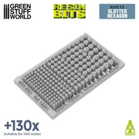 3D-gedrucktes Set – Mikronieten – Sechskant 12244