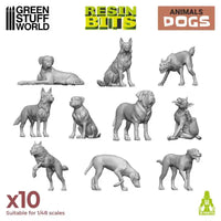 3D-gedrucktes Set – Hunde 12291