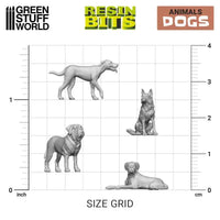 3D-gedrucktes Set – Hunde 12291