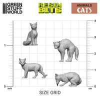3D printed set - Cats 12292