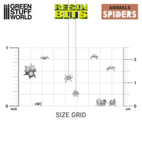 3D printed set - Small Spiders 12296