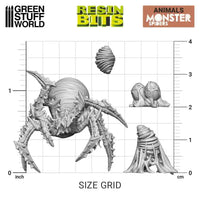 3D-gedrucktes Set – Monsterspinnen 12299