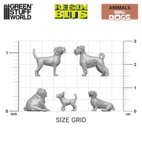 3D printed set - Small Dogs 12303