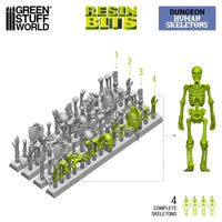 3D printed set - Human Skeletons 1:35 12304