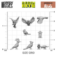 3D printed set - Wild birds 12305