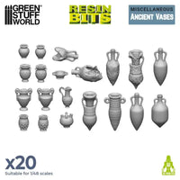 3D-gedrucktes Set – Antike Vasen 12359