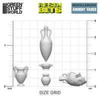 3D-gedrucktes Set – Antike Vasen 12359