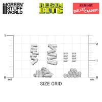 3D-gedrucktes Set – 37 Patronenhülsen 12360