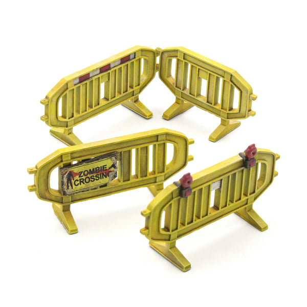 Green Stuff World 3D printed set - Plastic Barricades 1:48 12417