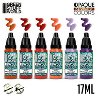 Opaque Paint Set - Warm Colours 12533