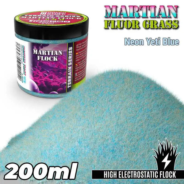 Martian Fluor Grass - Neon Yeti Blue - 200ml 12615