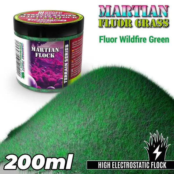 Martian Fluor Grass - Wildfire Green - 200ml 12622