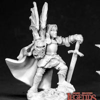 Lord Stronghart Human Paladin 02435 (metal)