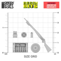 Green Stuff World WWII American Grenades 1 op 35 12712