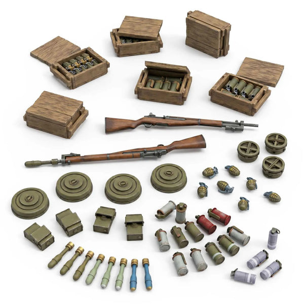 Green Stuff World WWII American Grenades 1 op 35 12712