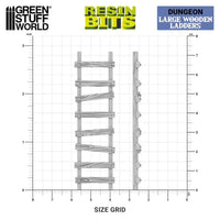 Large Wooden Ladders 1-48-1-35 12720