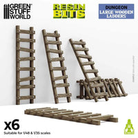 Large Wooden Ladders 1-48-1-35 12720