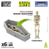 Dungeon Wooden Coffins 1:48 12721