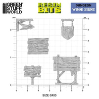 Wood-signs-1:48-1:35 12729