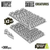 300x Battlefield Creature Skulls 1:48-1:35 12744