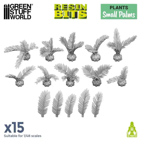 3D printed set - Small Palms 12761