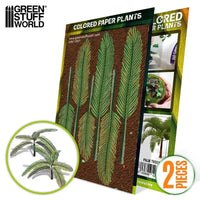 Papieren Planten - Colored Paper Plants - Palm 12837