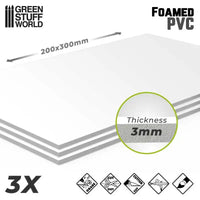 Foamed PVC 3 mm 12929