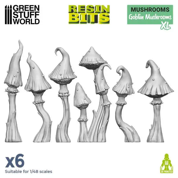 3D-gedrucktes Set – Goblin-Pilze XL 12961
