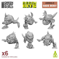 3D printed set - Squig beasts 12964