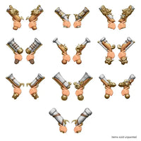 3D printed set - Dwarf Pistols 20x 12972