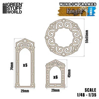Knight Miniature Windows - Small 13263