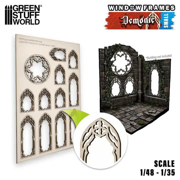 Demonic Miniature Windows - Small 13264