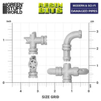 Damaged Pipes 1:48-1:35 13303