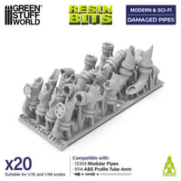 Damaged Pipes 1:48-1:35 13303