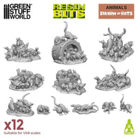 3D printed set - Swarm of Rats 13306