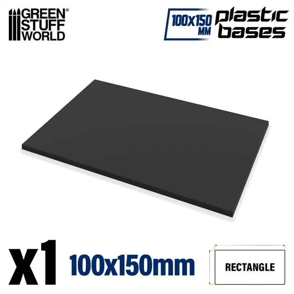 Rechthoekige Base Leeg 100x150mm Bases 1 stuk 13342